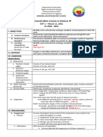 COT Lesson Plan in Science IV 2021