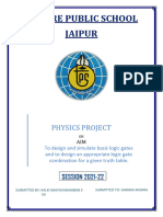 Physics Investigatory Project 2021-22