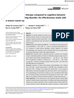 Intl J Eating Disorders - 2022 - Lammers - Dialectical Behavior Therapy Compared To Cognitive Behavior Therapy in