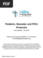 Pediatric Nursery Combined Protocols January 2023