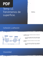 Tema 12. Fenomenos de Superficie