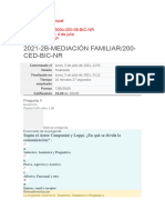 Examen Mediación Familiar - 1