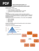 Resumo Melhoramento Genético - P1