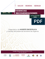 GPC Diagnóstico de Muerte Encefálica y Donación de Órganos 2019.