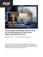 9.11 - The Triumph of The Official Narrative With Video Links 090822