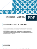 Introducción A Algoritmia