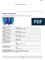 Gearbox and Retarder Oil