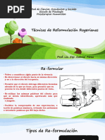 Técnicas de Reformulación Rogeriana - Clase #3