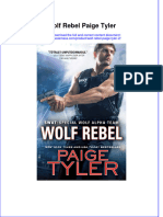 Read Online Textbook Wolf Rebel Paige Tyler 2 Ebook All Chapter PDF