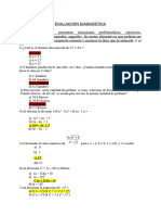 Pruebas de Matemática