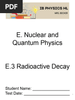 Radioactive Decay