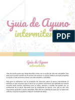 Guía de Ayuno Intermitente