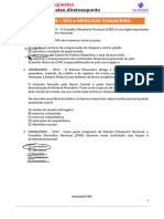 CONHECIMENTOS BANCÁRIOS - QUESTÕES - SFN e MERCADO FINANCEIRO