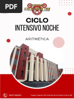 Ciclo Intensivo Noche Aritmética