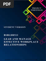 BSBLDR523 Project Portfolio - Template Task 2