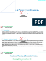 Planning & Production Control (PPC)