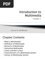 Introduction To Multimedia Chapter 1