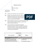 PROTA MTK - Grade 8 - Semester Genap - TA 2023 - 2024