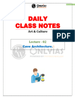 Art & Culture 02 - Daily Class Notes