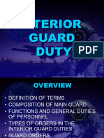 Lesson NR 05 Interior Guard