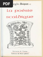 Poésie Scaldique (La) - Boyer Régis