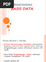 6 Perancangan Basis Data