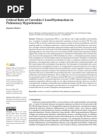 Critical Role of Caveolin-1 LossDysfunction in Pulmonary Hypertension