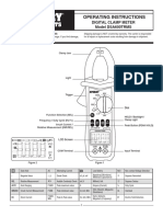 Operating Instructions: Digital Clamp Meter Model DSA600TRMS