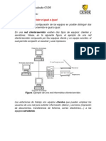 Redes Grupo de Trabajo y Cliente Servidor