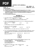 Sets, Relations and Complex Numbers Solutions