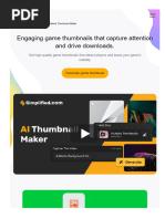 Amplify Your Thumbnails With AI Thumbnail Game Maker