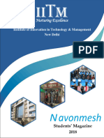 IITM Magazine Navonmesh 2018