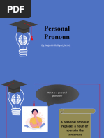 Personal Pronoun