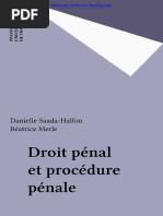 Annale Droit Penal Et Procedure Penale 1