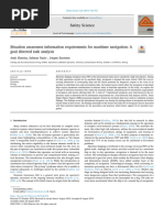 Situation Awareness Information Requirements For Maritime Navigation