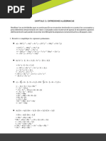 Taller Expresiones Algebraicas