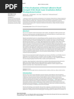 Dr. Megha Ghosh, In-Vitro-Evaluation-Of-Dental-Adhesive-Bond-Strength-With-Diode-Laser-Irradiation-Before-Photopolymerization