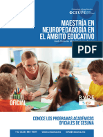 Maestría de Neuropedagogía en El Ambito Educativo Web