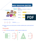 Fracciones Equivalentes Ejercicios