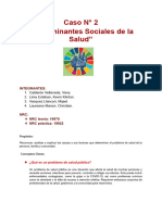 Caso #2 (Determinantes Sociales de La Salud)