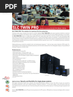 Salicru SLC TWIN PRO Datasheet