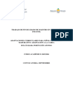 Adaptaciones Curriculares para Ninos Con Retraso Madurativo Adaptacion A La Tarea