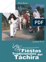 Fiestas Tradicionales Del Táchira - Cuaderno Nº12