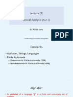 3-Lexical Analysis Part2