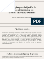 Fijacion de Precios Internos e Externos