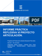 Informe de Práctica Reflexiva V