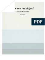 ¿Qué Son Los Piojos?: Ciencias Naturales