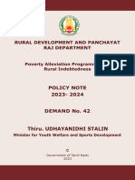 Policy Note 2023-24