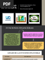 Clase Funciones Financieras