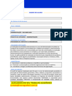 PDCA (Adm) - Relatório Final